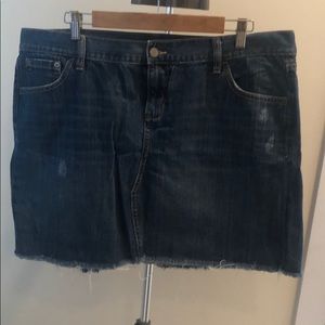 Denim skirt!